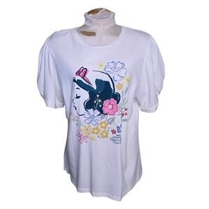 Disney Parks Epcot Flower & Garden Festival 2023 Snow White Shirt XL floral